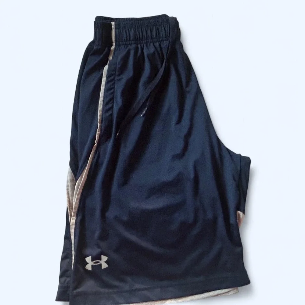 Men's under armour men's medium blue basketball shorts